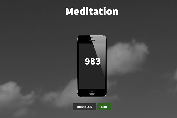 Markus Steiger Project 02443 FakeApp Meditation