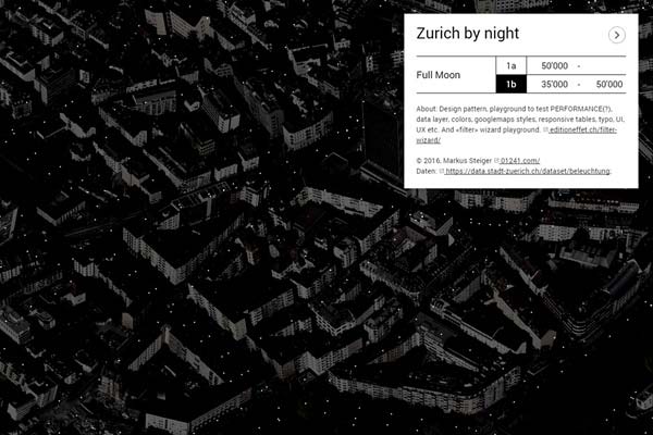 Markus Steiger Project 02793 Zurich by Night