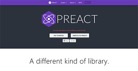 Screenshot Site Preact