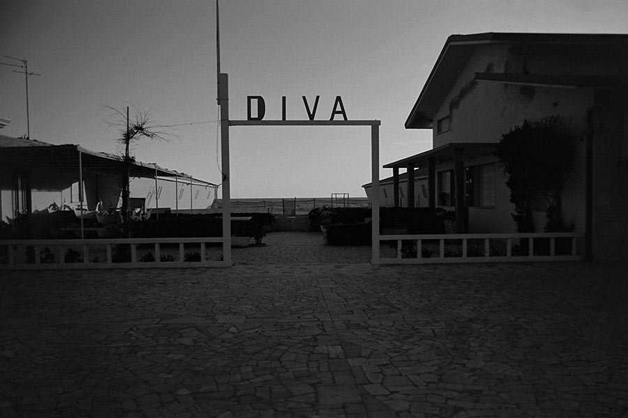 Diva Beach Typography 1985
